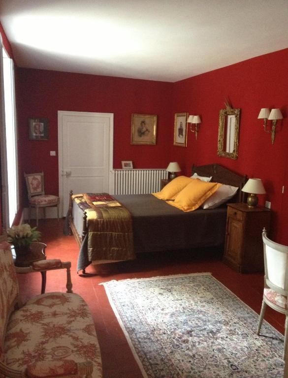 Chateau De Villars Villeneuve-sur-Allier 객실 사진